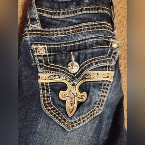Size 25 Rock Revival Sophia Skinny Jeans